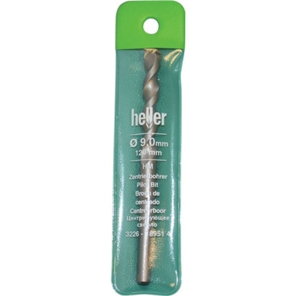 Produktabbildung Nr. 2: Zentrierbohrer D.9mm Gesamt-L.120mm HELLER