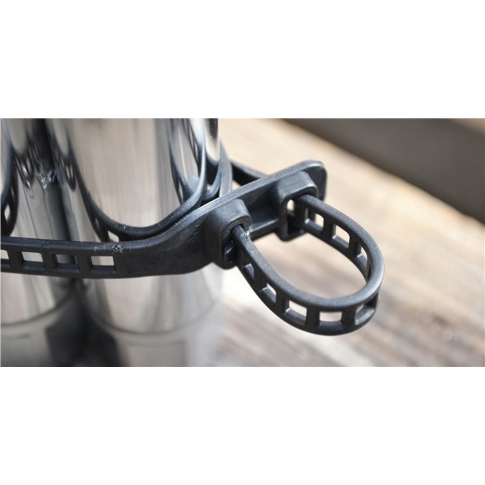 Produktabbildung Nr. 5: HELLERMANNTYTON Kabelbinder L.580mm B.28mm Polyurethan schwarz 3St./Btl