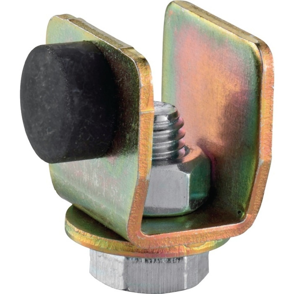 Produktabbildung: HELM Schienenstopper 100 P, Stahl Oberfläche galvanisch verzinkt, Profil 100