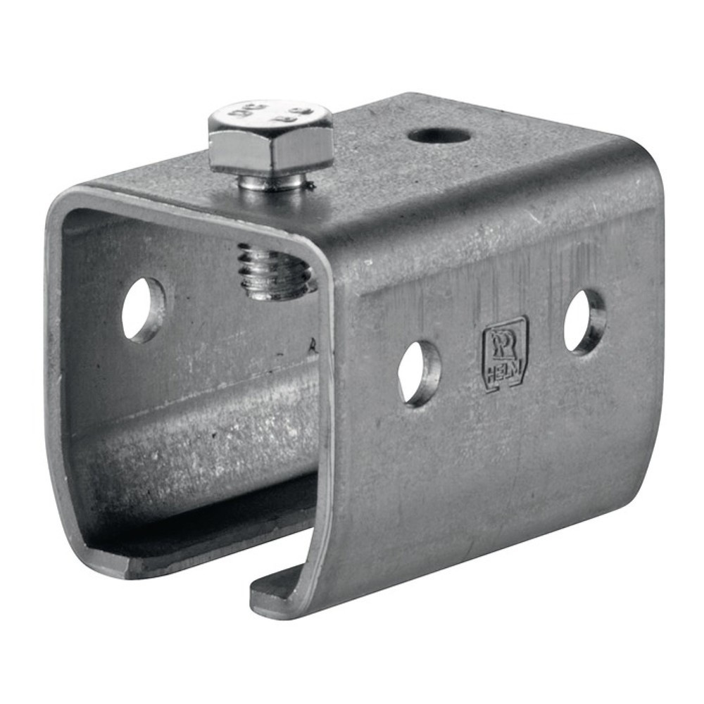 Produktabbildung: HELM Übersteckmuffe -04, Stahl blank, 1304 Profil 300