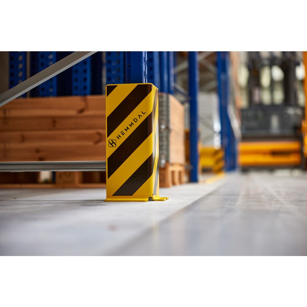 Produktabbildung Nr. 7: HEMMDAL Rammschutzecke, U-Profil, HxBxT 400 x 160 x 160 mm, Stärke 5 mm