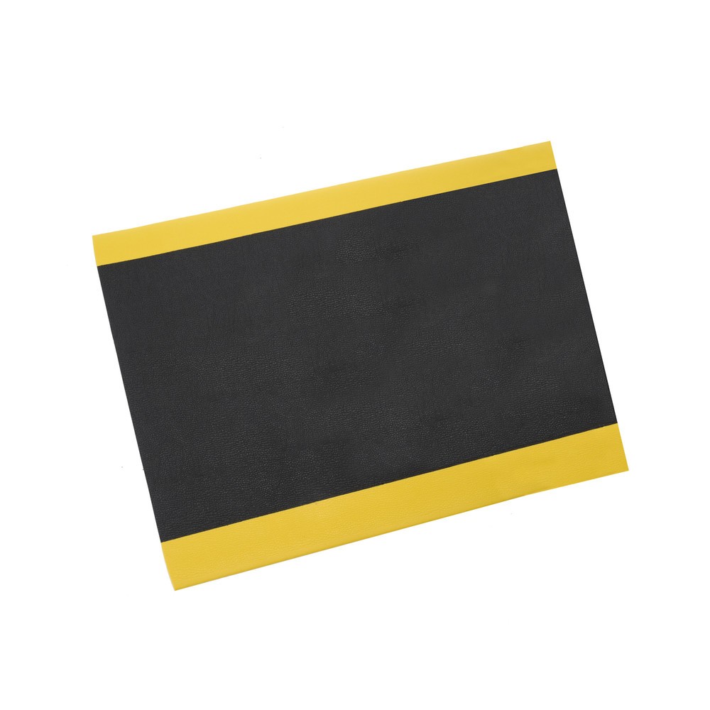 Produktabbildung Nr. 1: HEMMDAL Anti-Ermüdungsmatte ErgoSoft Classic, texturiert, 1-lagig, BxL 900 x 1.200 mm, schwarz/gelb