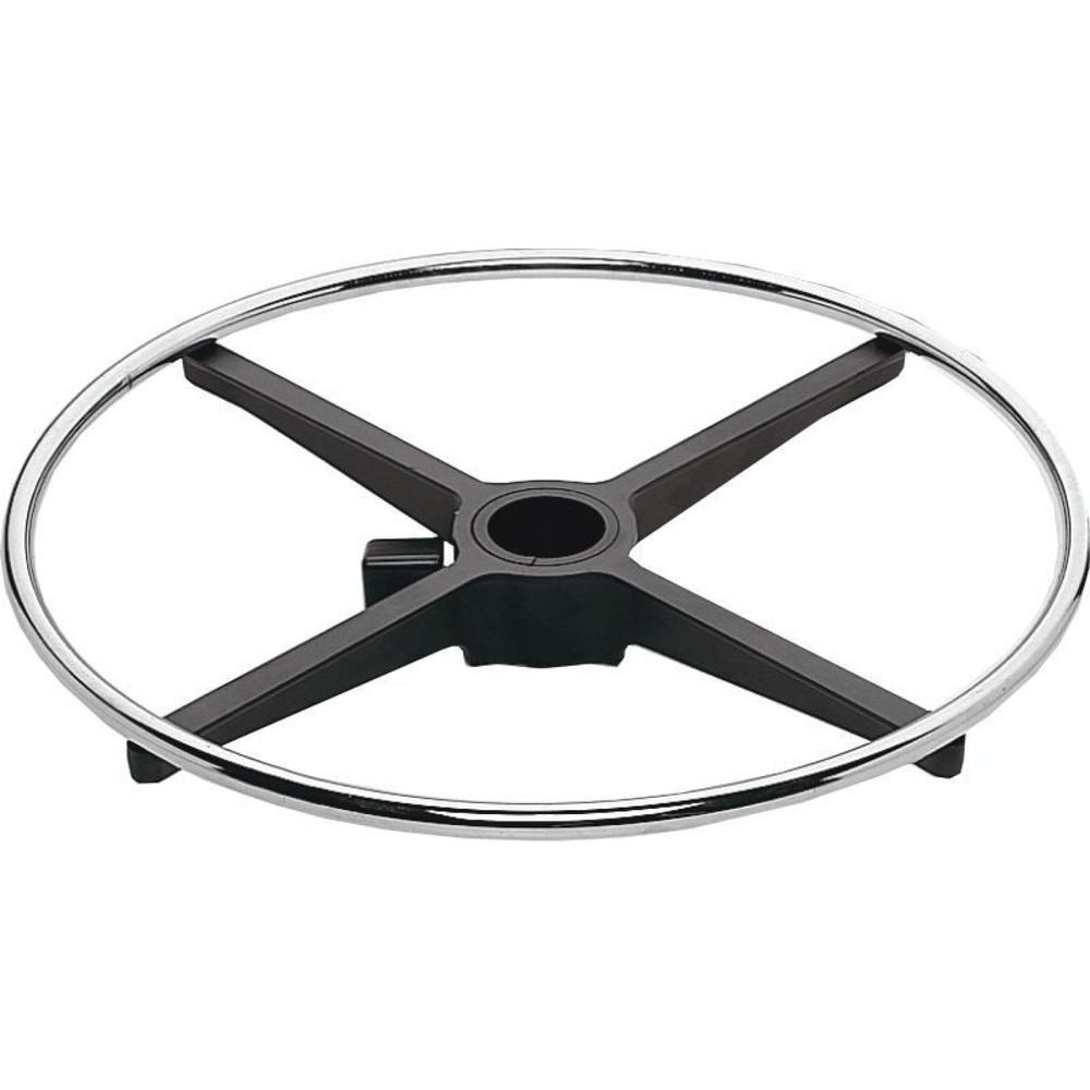Produktabbildung Nr. 5: HEMMDAL Arbeitsdrehstuhl Easy Polyurethan, Sitzhöhe 510-710 mm, Kunststoffbasis, Bodengleiter, Fußring