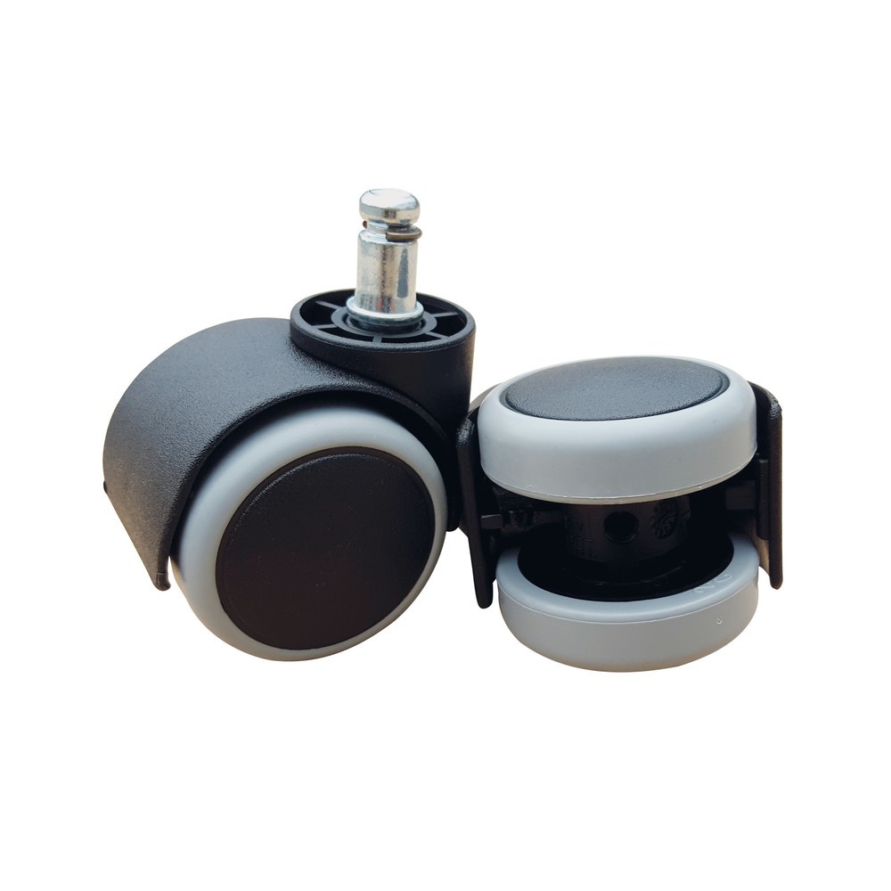 Produktabbildung Nr. 4: HEMMDAL Arbeitsdrehstuhl Easy Polyurethan, Sitzhöhe 450-650 mm, Kunststoffbasis, Rollen