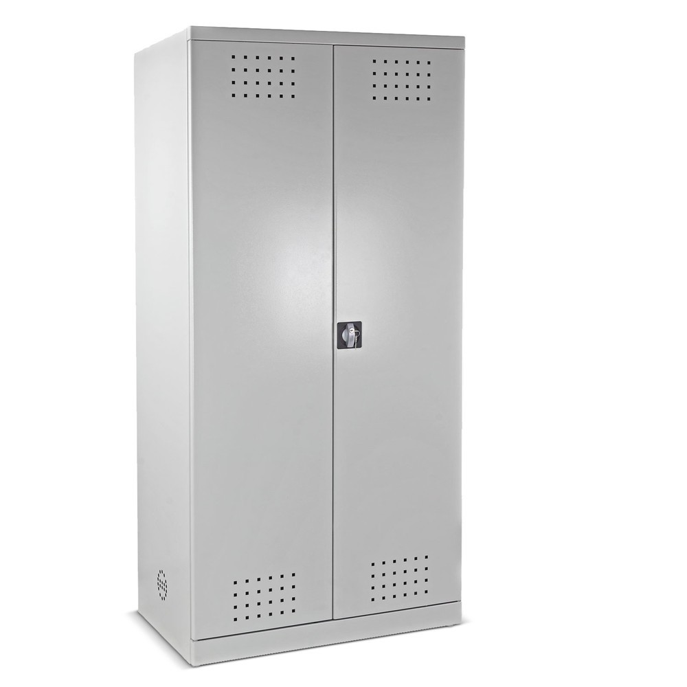 Produktabbildung: HEMMDAL Chemikalien- und Pflanzenschutzmittelschrank, HxBxT 1.920 x 920 x 580 mm, 4 Auffangwannen