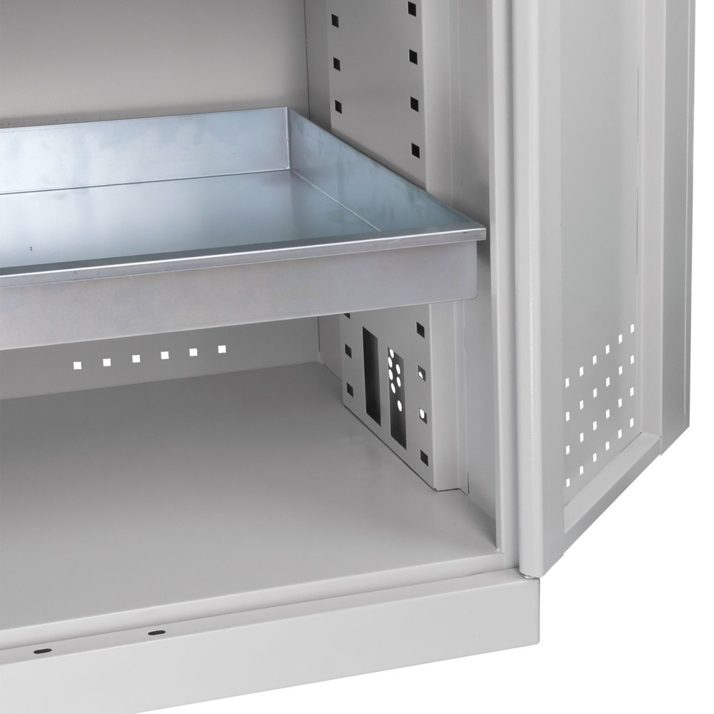 Produktabbildung Nr. 6: HEMMDAL Chemikalien- und Pflanzenschutzmittelschrank, HxBxT 1.920 x 920 x 580 mm, 4 Auffangwannen