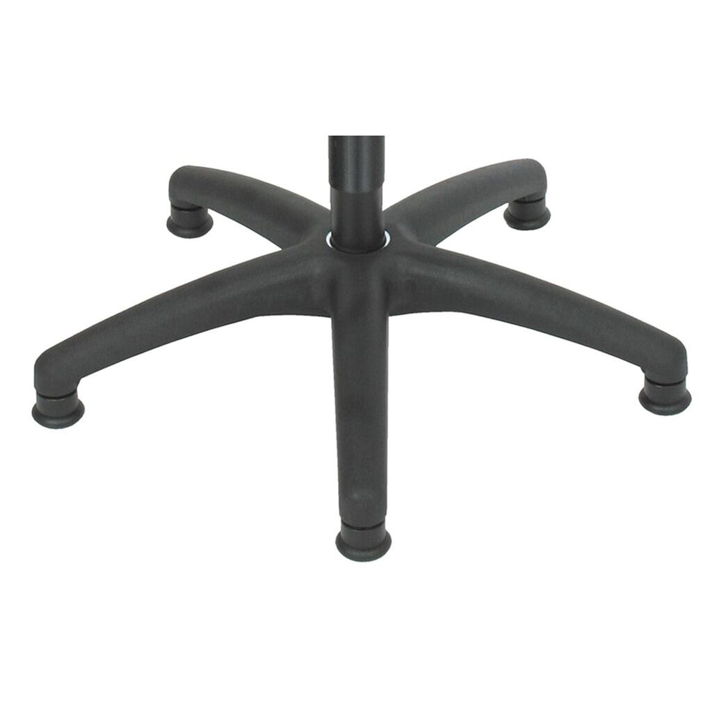 HEMMDAL Drehhocker, PU-Sitz mit Rückenstütze + Tragegriff, Sitzhöhe 430-620 mm, Bodengleiter Produktabbildung Nr. 4: HEMMDAL Drehhocker, PU-Sitz mit Rückenstütze + Tragegriff, Sitzhöhe 430-620 mm, Bodengleiter
