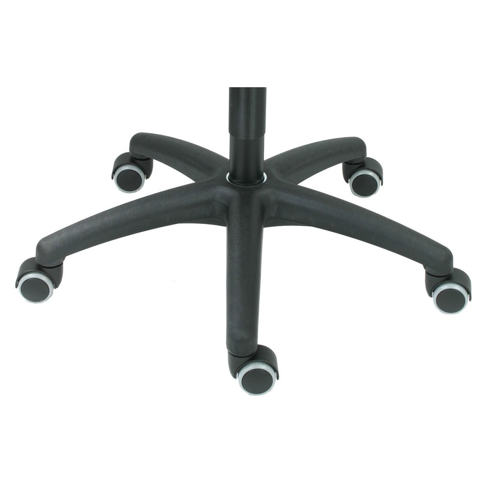 Produktabbildung Nr. 2: HEMMDAL Sitzschale auf Federelementen, Kunststoffsitz 2-geteilt, Sitzhöhe 500-680 mm, Rollen