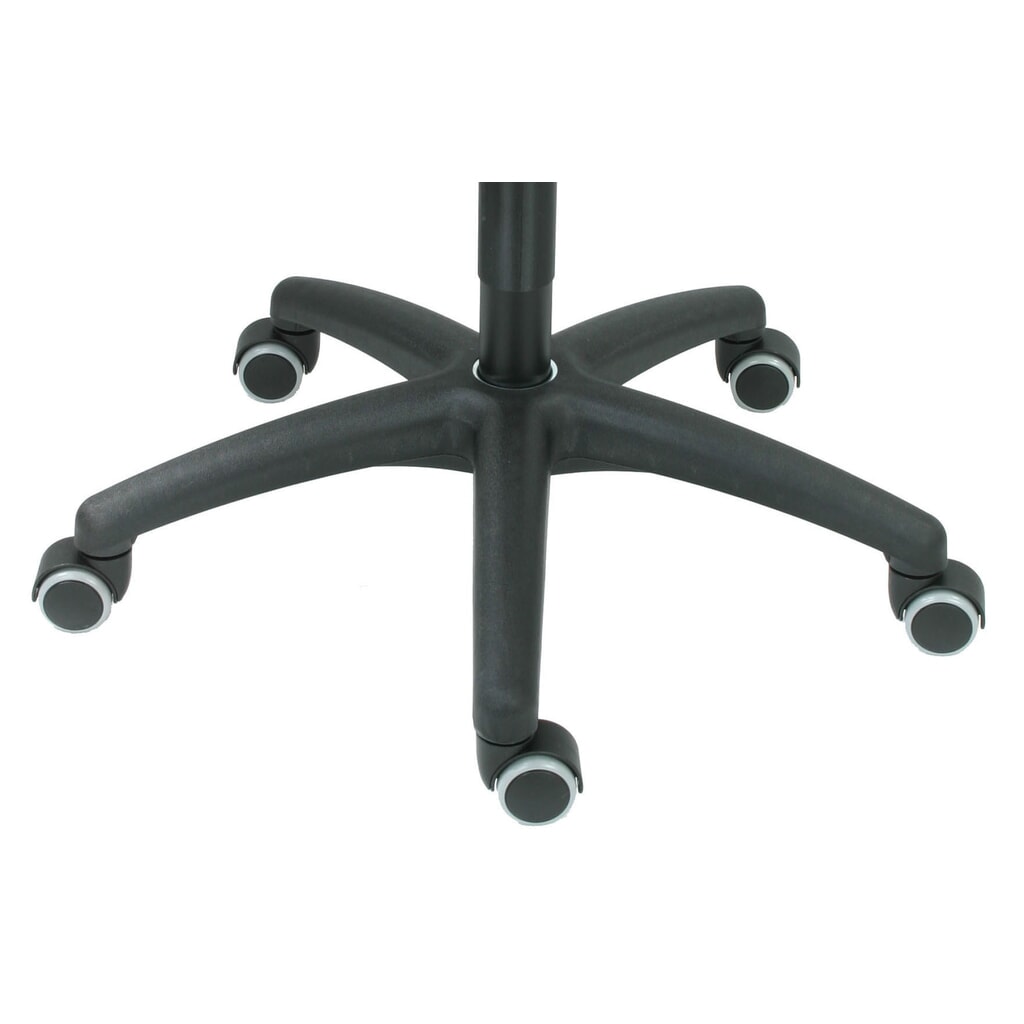 Produktabbildung Nr. 2: HEMMDAL Sitzschale auf Federelementen, Kunststoffsitz 2-geteilt, Sitzhöhe 500-680 mm, Rollen