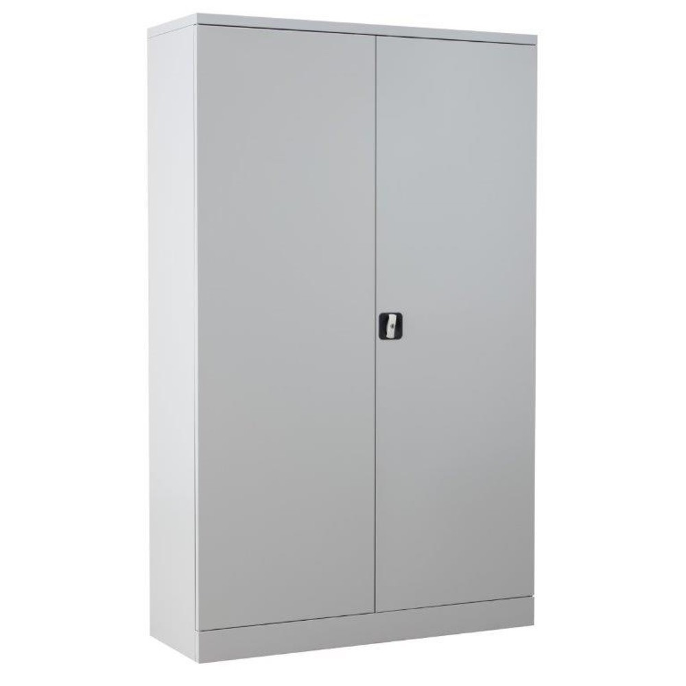 Produktabbildung Nr. 3: HEMMDAL Flügeltürschrank, HxBxT 1.950 x 1.200 x 420 mm, lichtgrau/lichtgrau