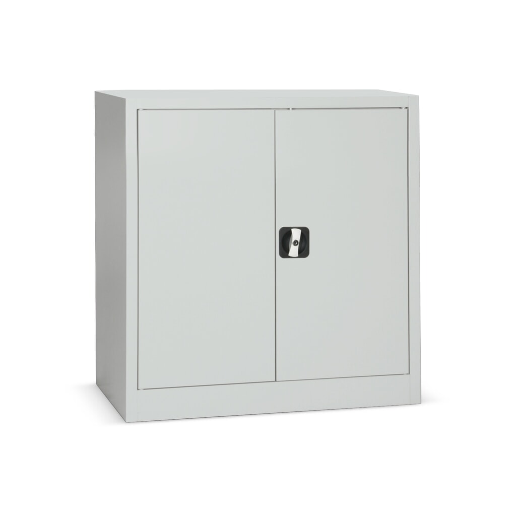 Produktabbildung: HEMMDAL Flügeltürschrank, 2 OH, Breite 800 mm, lichtgrau