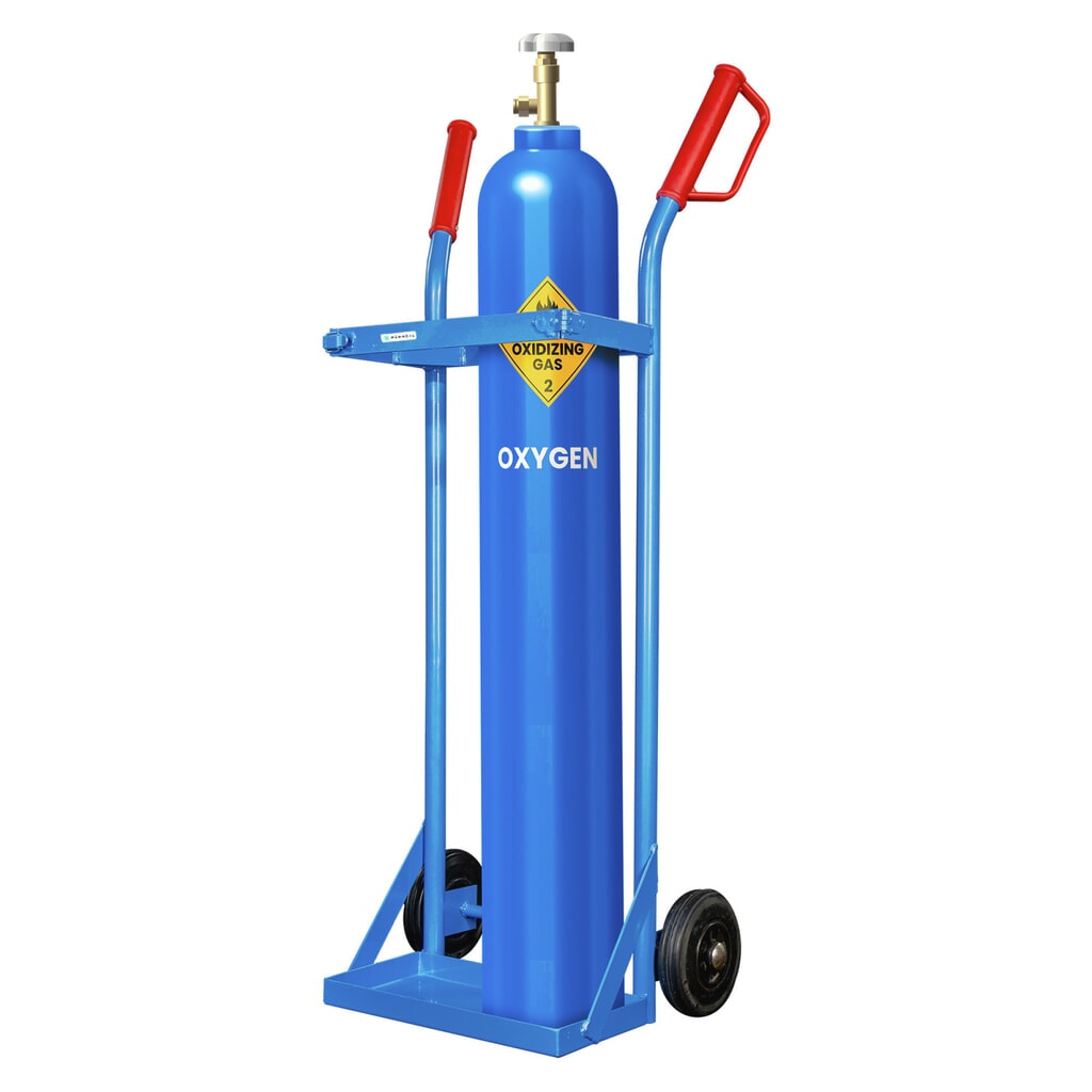 Produktabbildung: HEMMDAL Gasflaschenkarre, für 2 Stahlflaschen à 10 Liter