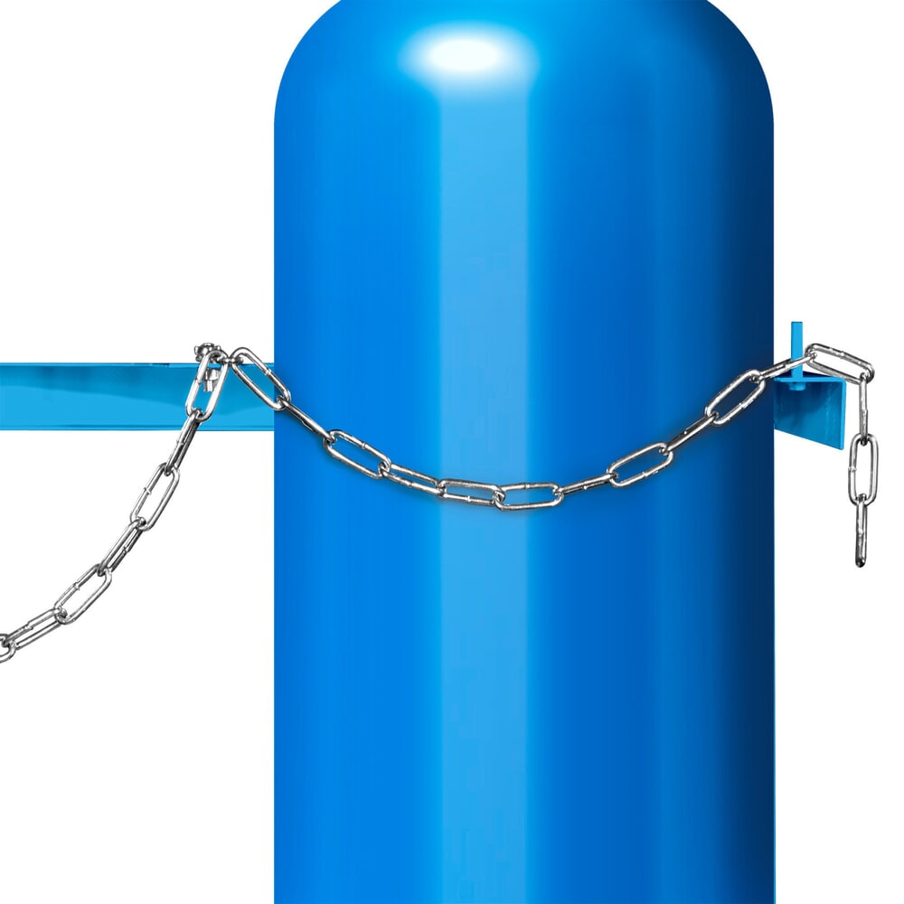 Produktabbildung Nr. 3: HEMMDAL Gasflaschenständer, für 2 Stahlflaschen à 10 Liter