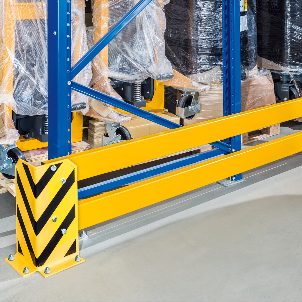 Produktabbildung: HEMMDAL Komplett-Set Rammschutz-Planken, Plankenlänge 800-1.000 mm