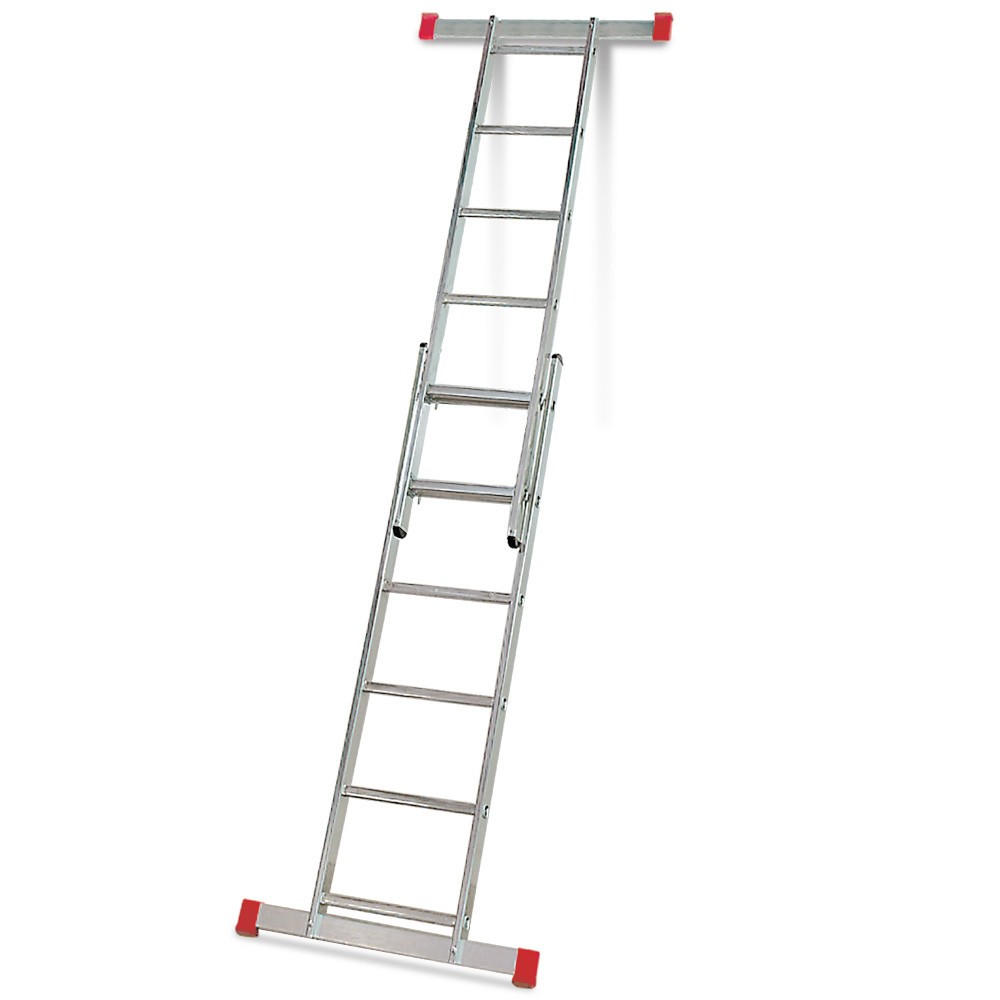 Produktabbildung Nr. 2: HEMMDAL Leitergerüst aus Aluminium 3 in 1, TK 135 kg
