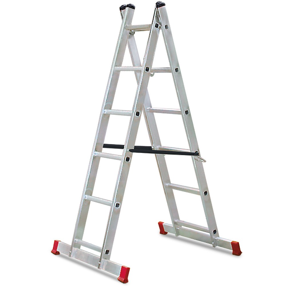 Produktabbildung Nr. 3: HEMMDAL Leitergerüst aus Aluminium 3 in 1, TK 135 kg