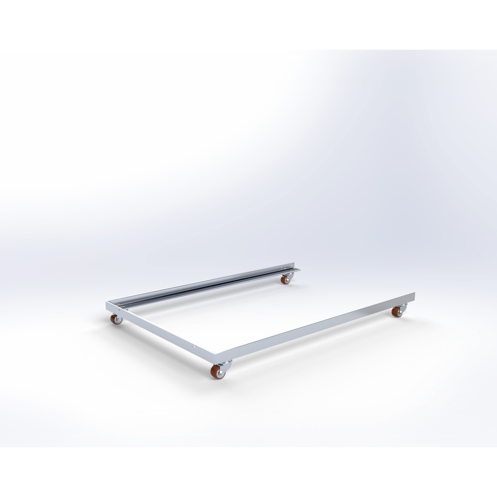Produktabbildung Nr. 1: HEMMDAL Logistikroller, verzinkt, TK 450 kg, für Paletten 1.200 x 800 mm