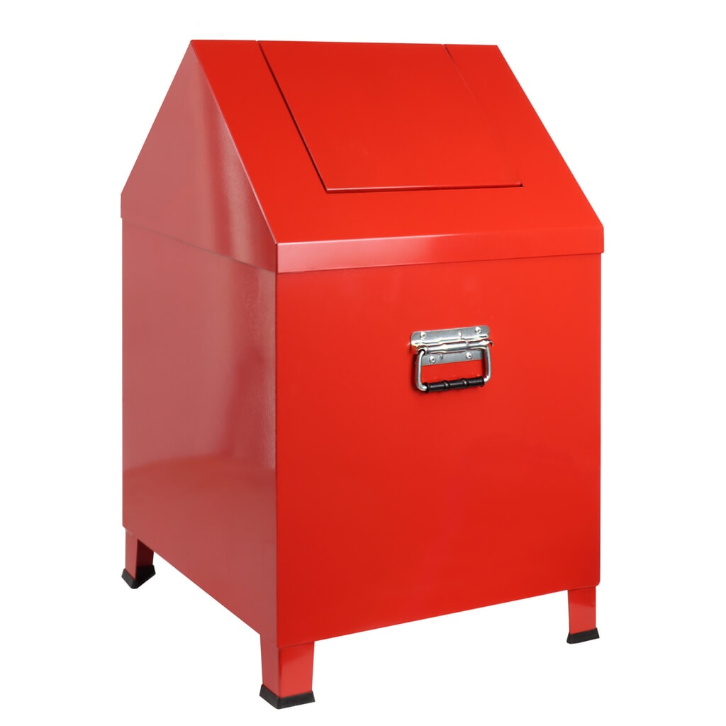 Produktabbildung Nr. 6: HEMMDAL Putzwollkasten, HxBxT 680 x 400 x 400 mm, feuerrot