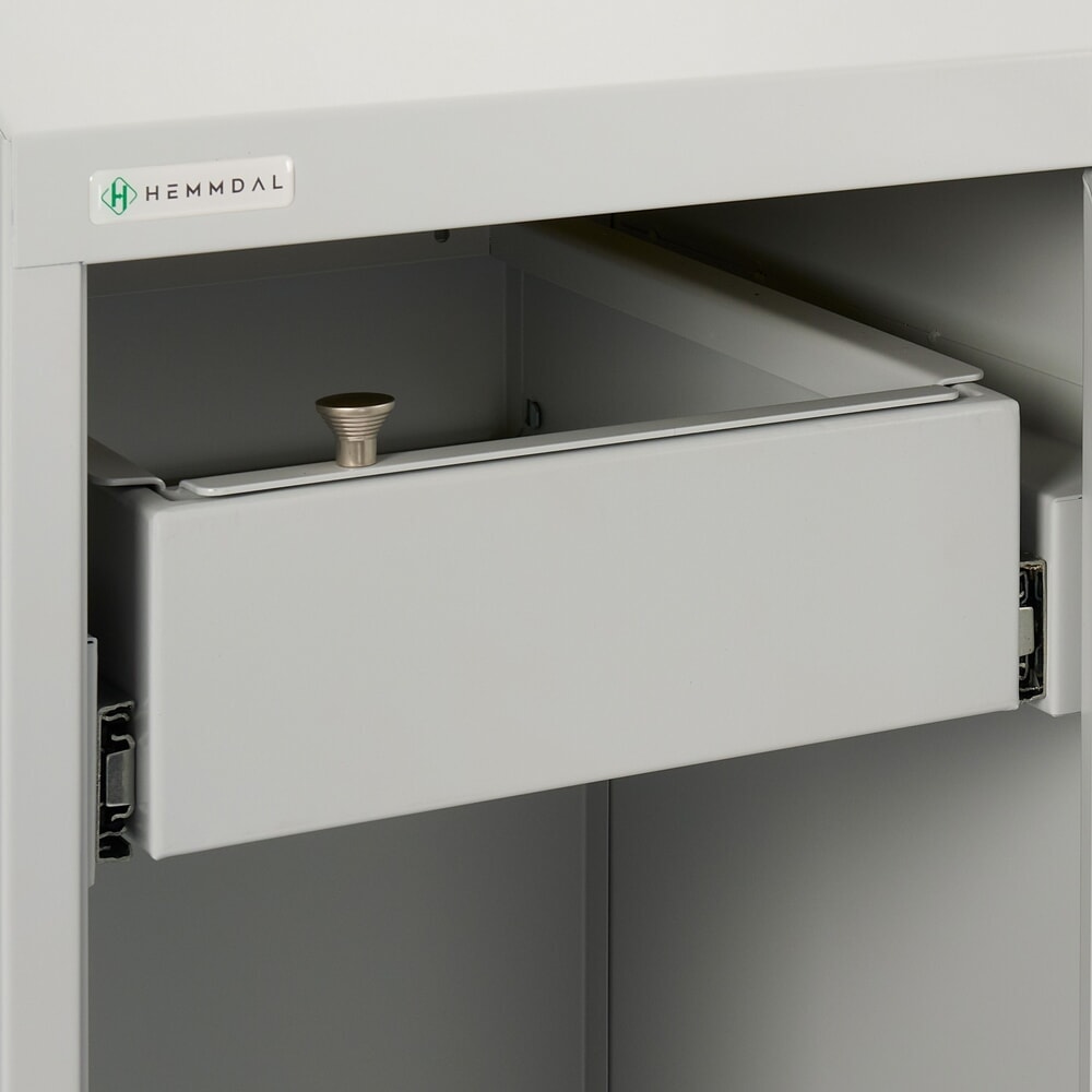 Produktabbildung Nr. 5: HEMMDAL Recycling-Abfallsammler, mit Beutelhalterung, 120 Liter