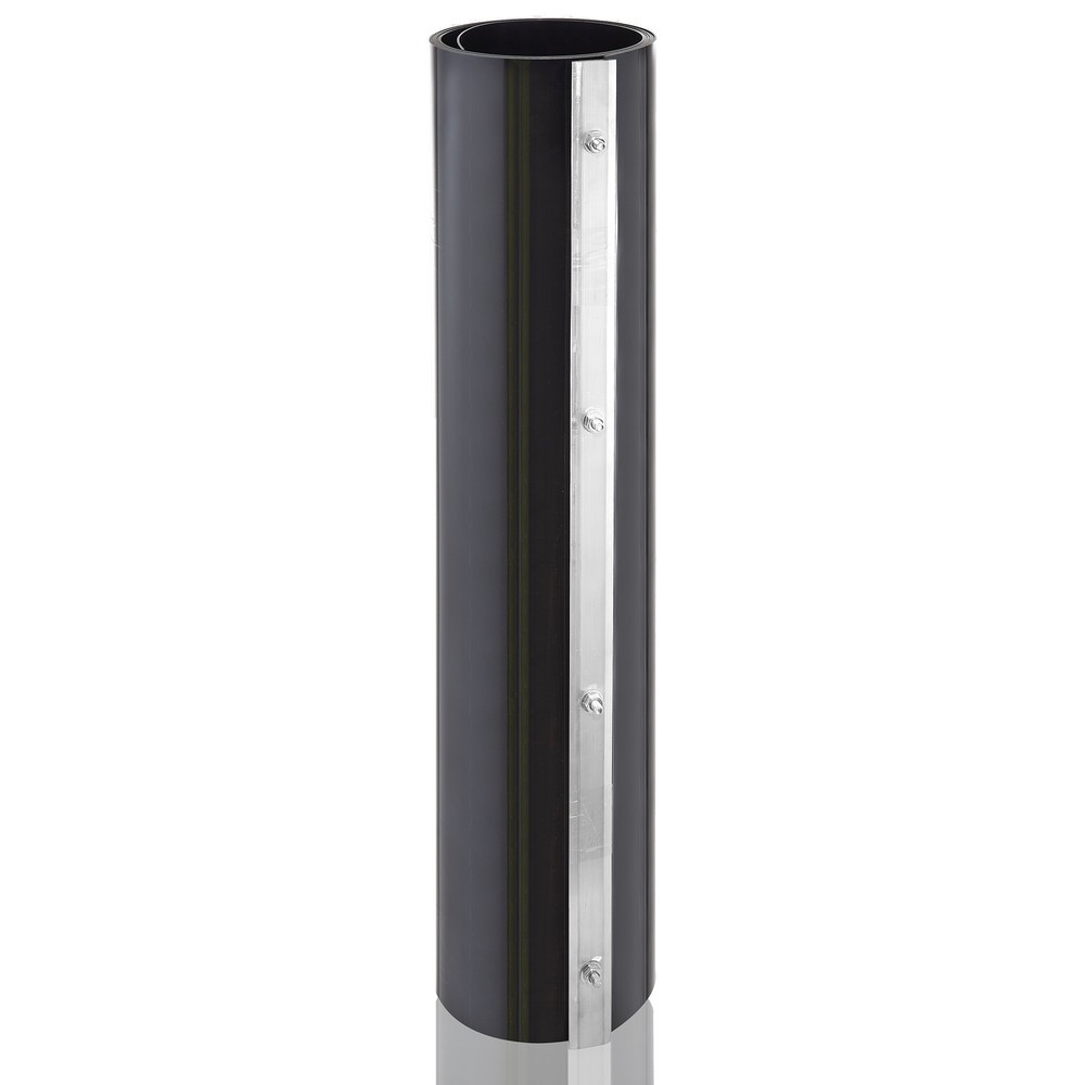 Produktabbildung: HEMMDAL Rhizomensperre, schwarz – 0,80 x 3,20 m – glatt mit 2 mm Stärke