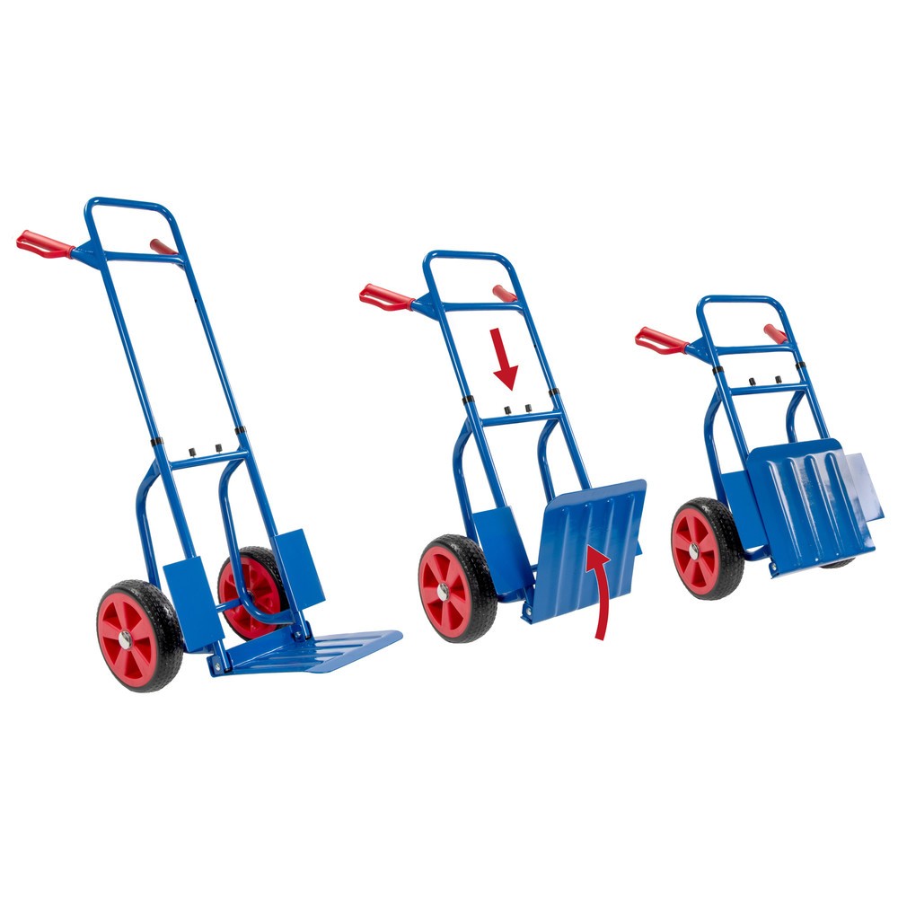 Produktabbildung Nr. 2: HEMMDAL Sackkarre, klappbar, TK 200 kg, Schaufel BxT 300 x 290 mm