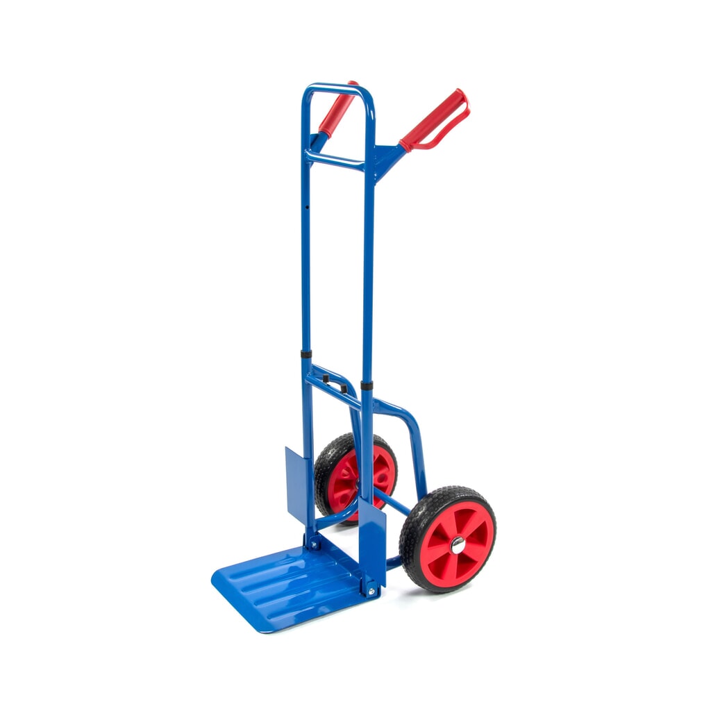 HEMMDAL Sackkarre, klappbar, TK 200 kg, Schaufel BxT 300 x 290 mm Produktabbildung: HEMMDAL Sackkarre, klappbar, TK 200 kg, Schaufel BxT 300 x 290 mm