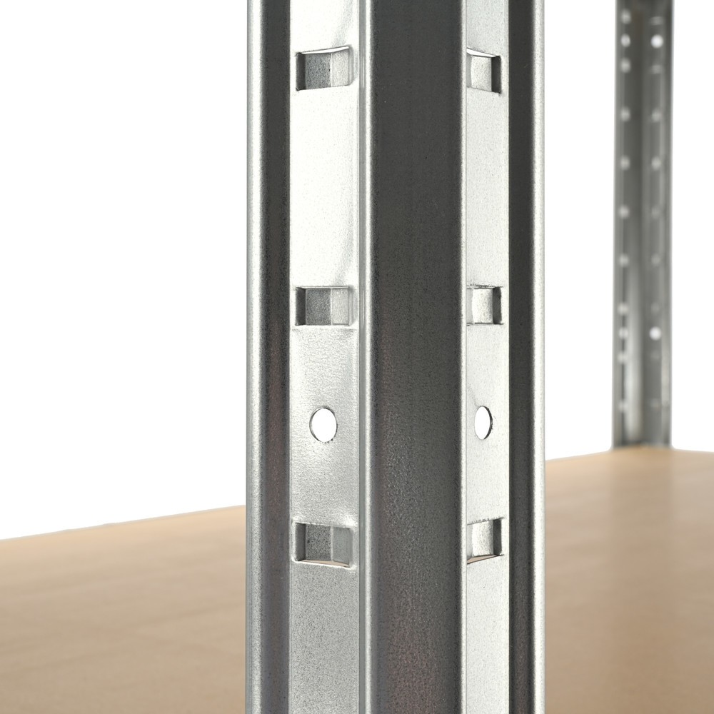 Produktabbildung Nr. 3: HEMMDAL Weitspannregal, Stecksystem, Fachlast 500 kg, galvanisiert, HxBxT 1.770 x 1.800 x 450 mm