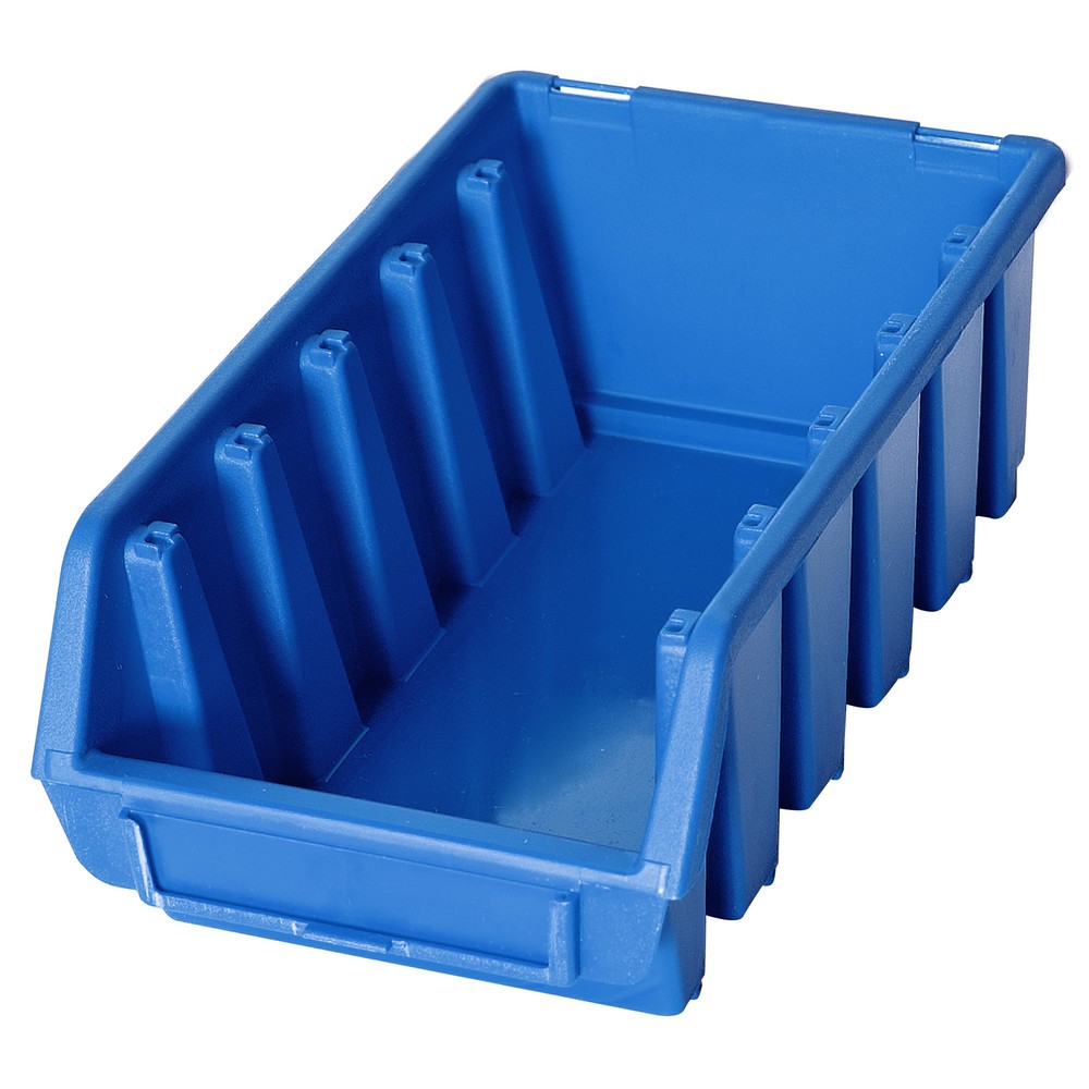 Produktabbildung Nr. 1: HEMMDAL Sichtlagerkasten-Set L, HxBxT 75 x 116 x 212 mm, blau, 24 Stk/VE
