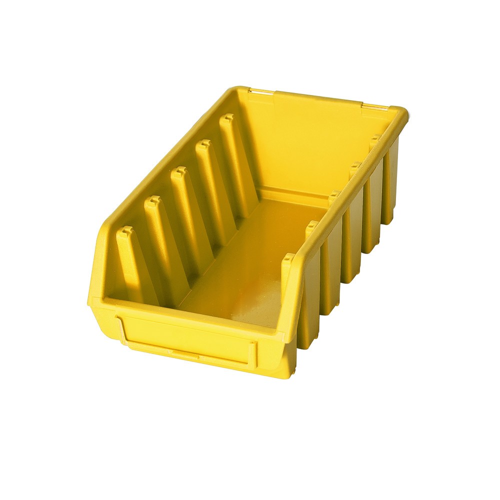 Produktabbildung: Restposten - Zwischenverkauf vorbehalten: HEMMDAL Sichtlagerkasten-Set L, HxBxT 75 x 116 x 212 mm, gelb, 24 Stk/VE