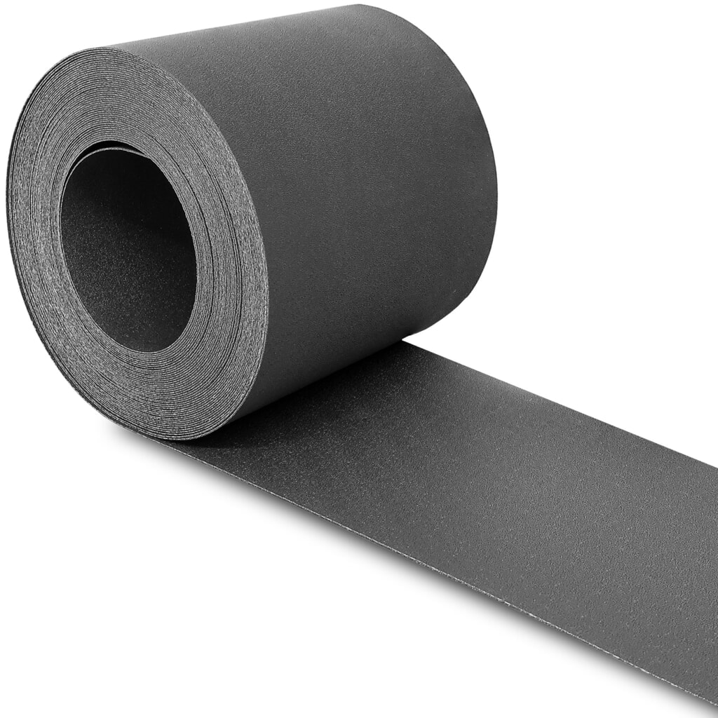 Produktabbildung: HEMMDAL Sichtschutzstreifen, anthrazit – 0,19 x 35 m – Premium / 1,1 mm stark