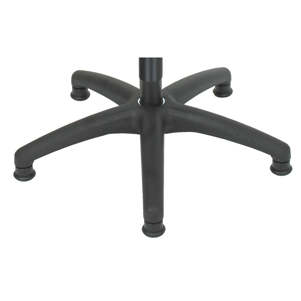 Produktabbildung Nr. 4: HEMMDAL Stehsitz, PU-Sitz mit Rückenstütze + Tragegriff, Sitzhöhe 580-840 mm, Bodengleiter