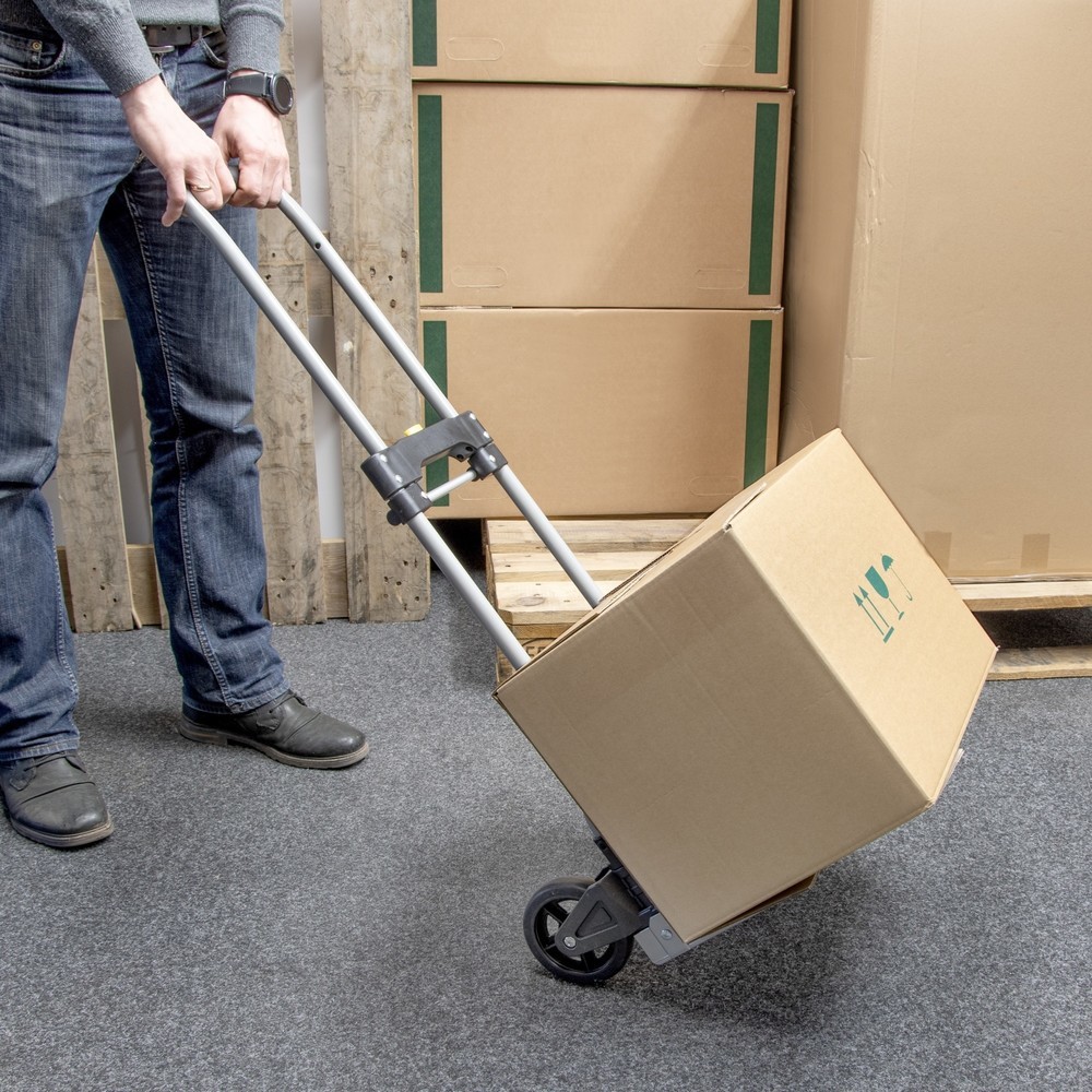 Produktabbildung Nr. 2: HEMMDAL Transportkarre, klappbar, TK 70 kg, Schaufel BxT 385 x 280 mm