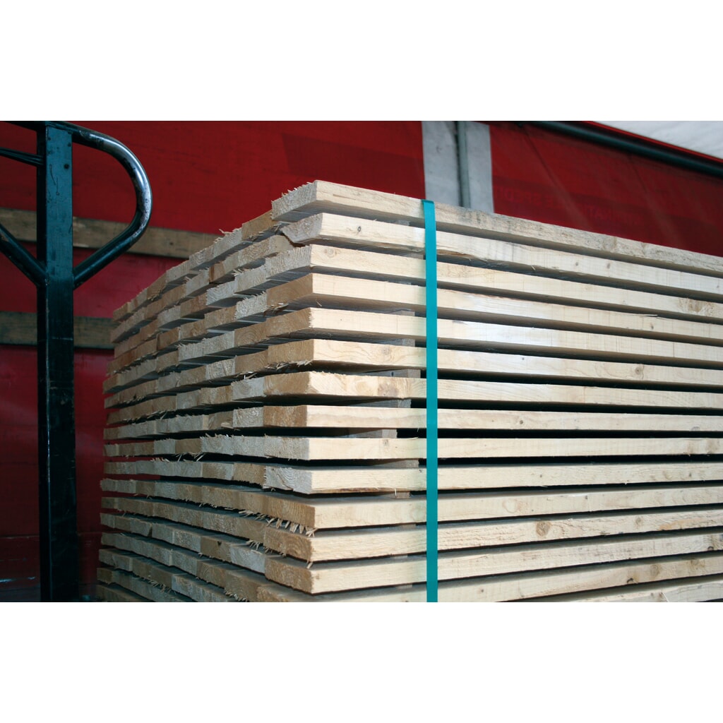 Produktabbildung Nr. 13: HEMMDAL PET-Umreifungsband, gewaffelt/geprägt, Kern-Ø 406 mm, hohe Zugfestigkeit, 19 mm x 1.150 lfm., Stärke 0,80 mm, Made in Germany