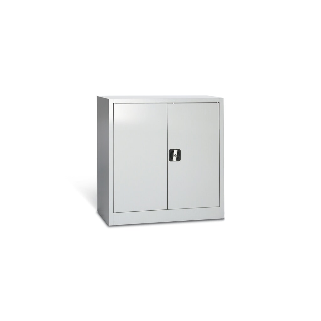 Produktabbildung: HEMMDAL Werkstatt-Beistellschrank mit 1 Fachboden, HxBxT 750 x 800 x 380 mm, lichtgrau