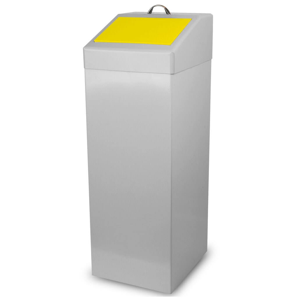 HEMMDAL Wertstoffsammler 87 Liter, gelb Produktabbildung: HEMMDAL Wertstoffsammler 87 Liter, gelb