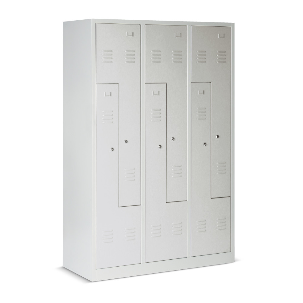 Produktabbildung Nr. 2: HEMMDAL Z-Spind mit 6 Abteilen, HxBxT 1.800 x 1.200 x 500 mm