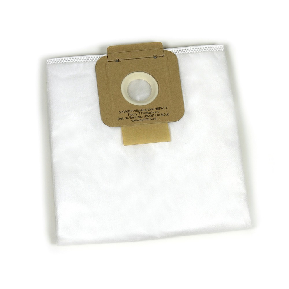 Produktabbildung: HEPA13-Vlies-Filtertüte für Trockensauger T11 EVO, 10 Stk/VE