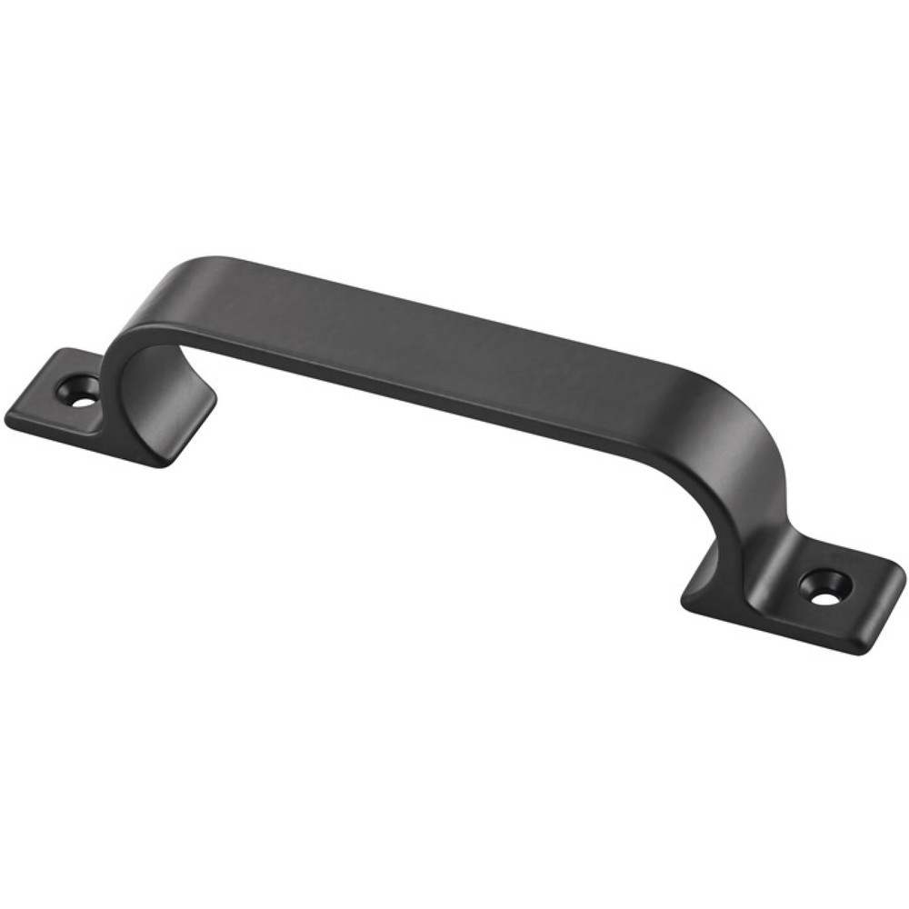 Produktabbildung: HERMETA Handgriff Ausladung 28 mm, Länge 149 mm Breite 19 mm, Aluminium schwarz