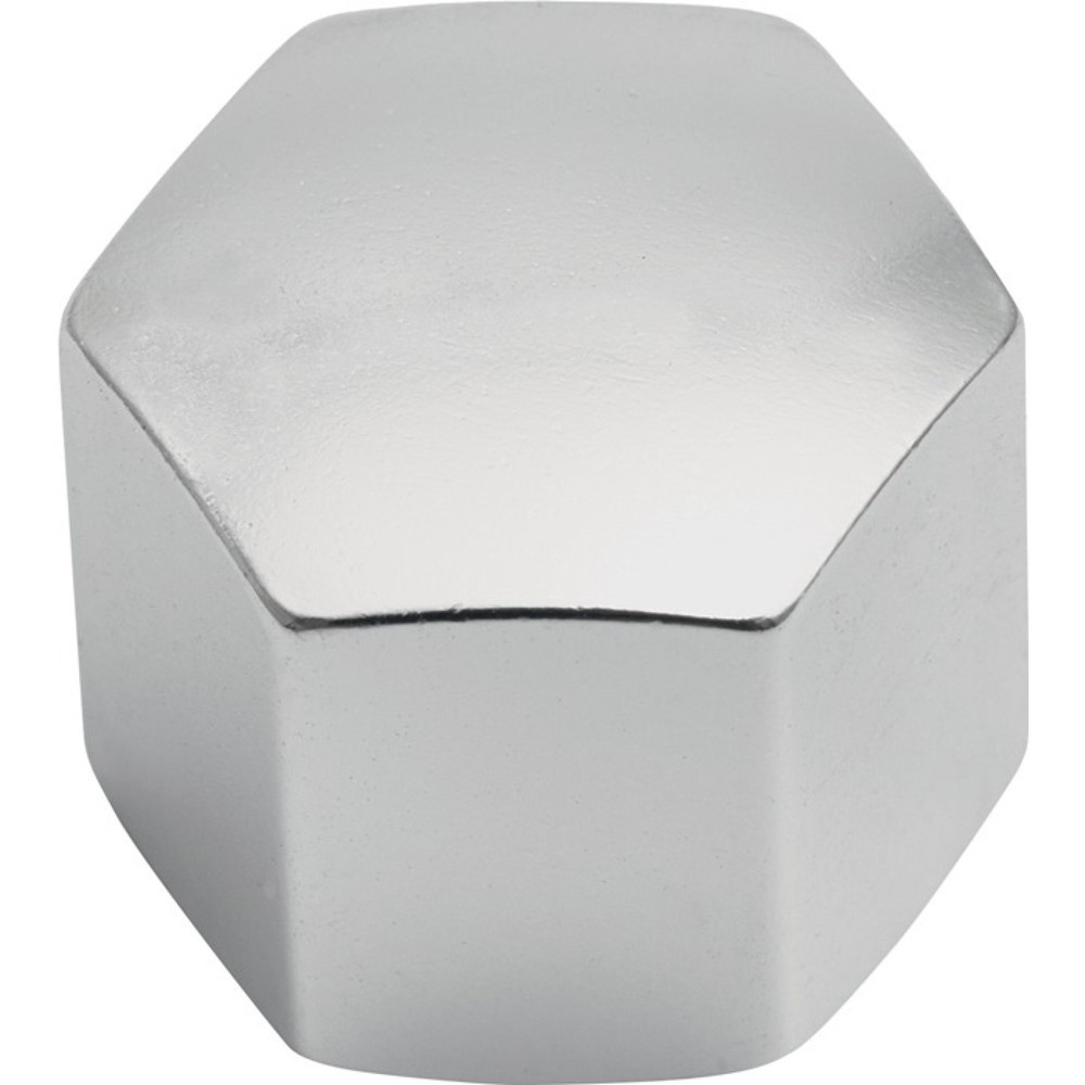 Produktabbildung: HERMETA Hutmutter, M8, Aluminium silberfarbig eloxiert