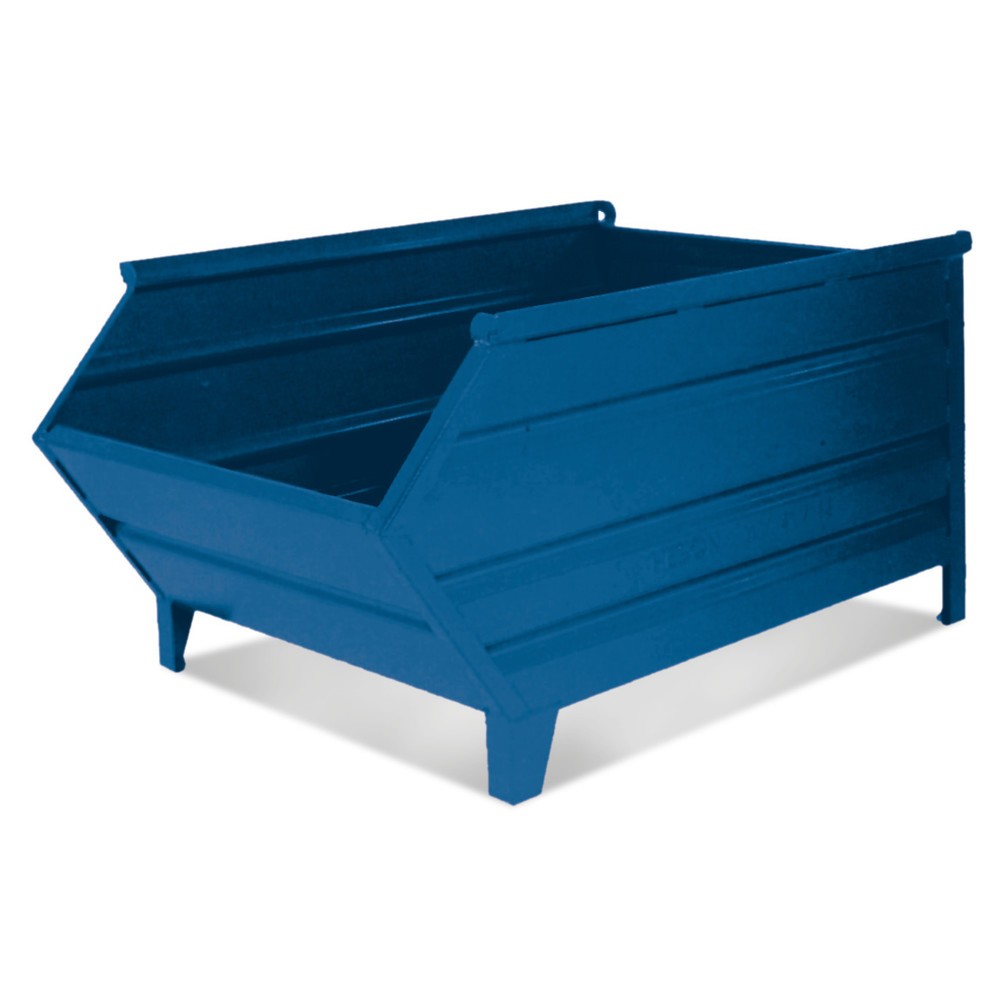 Produktabbildung: HESON® Sichtlager-Stapelbehälter, BxT 500 x 1.000 mm