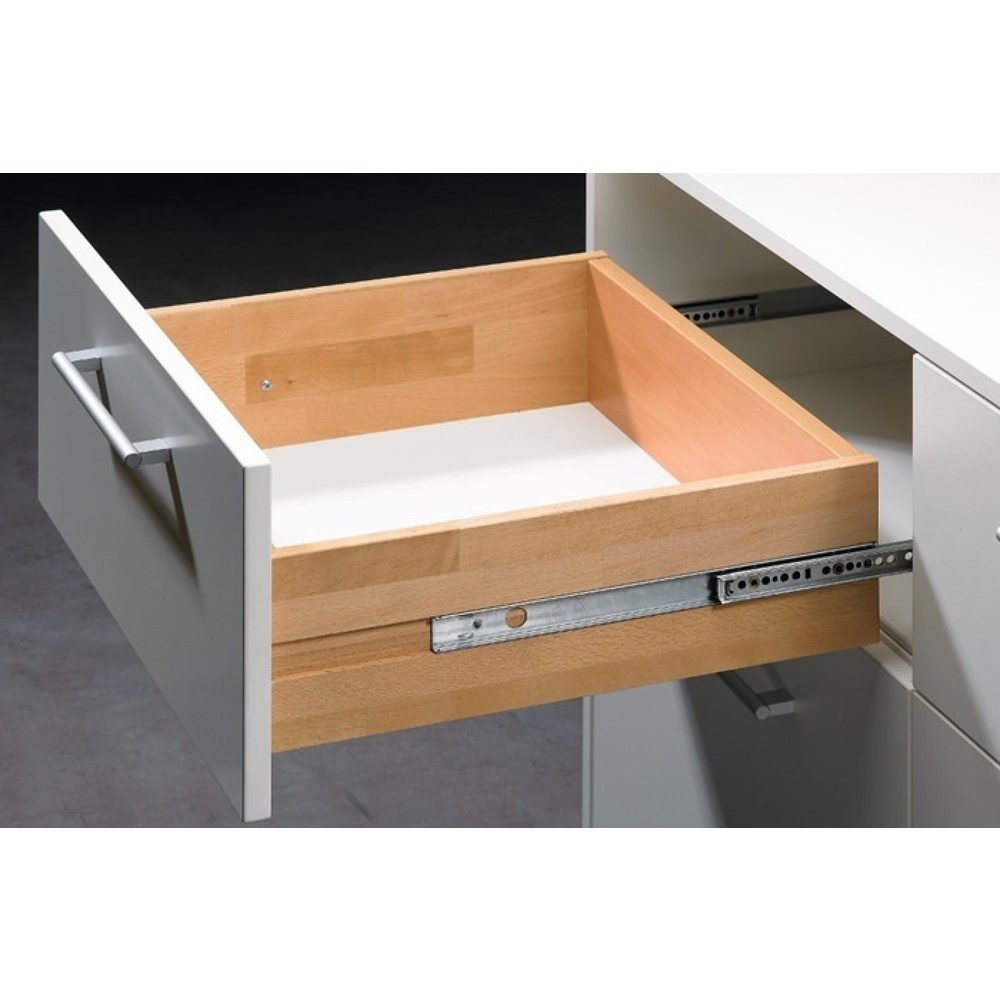 Produktabbildung: HETTICH Kugelauszug KA 290, Nennlänge 310 - 450 mm, Stahl verzinkt, 20 kg
