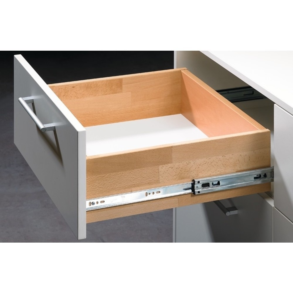 Produktabbildung: HETTICH Kugelauszug KA 5632, Nennlänge 500 mm, Stahl verzinkt, 45 kg