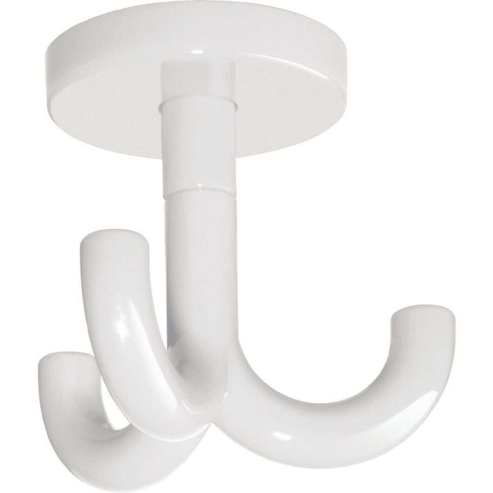 Produktabbildung: HEWI Dreifachhaken 477.90.050, Polyamid 99 reinweiß, dreifach Ausladung 50 mm, Höhe 70 mm Ø 50 mm