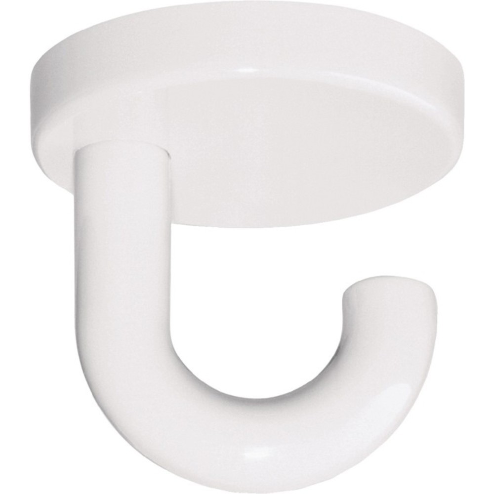 Produktabbildung: HEWI Einzelhaken 477.90.040, Polyamid 99 reinweiß, Unterkopfhaken Ausladung 40 mm, Höhe 40 mm Ø 40 mm