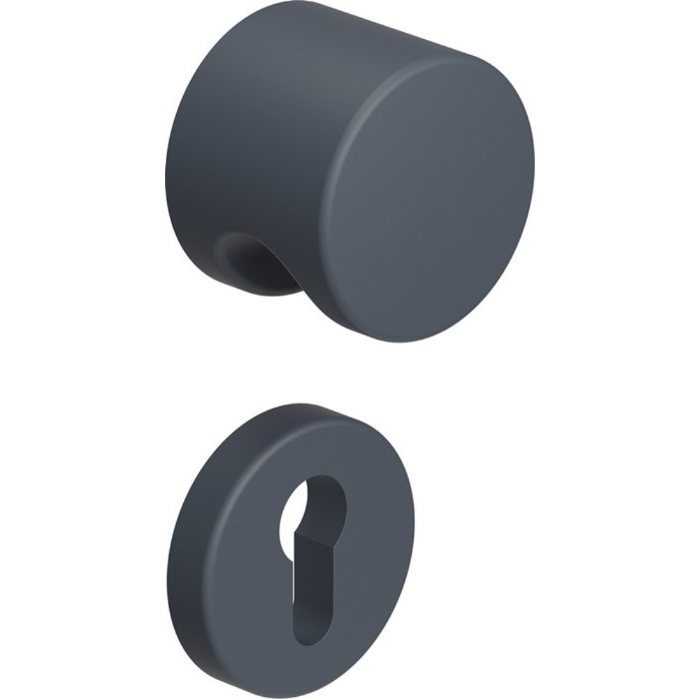 Produktabbildung: HEWI Feuerschutzgarnitur 111PBR13.232, für Türstärke 38,1-48,0 mm PZ rund, Polyamid 90m K/D, DIN links / rechts
