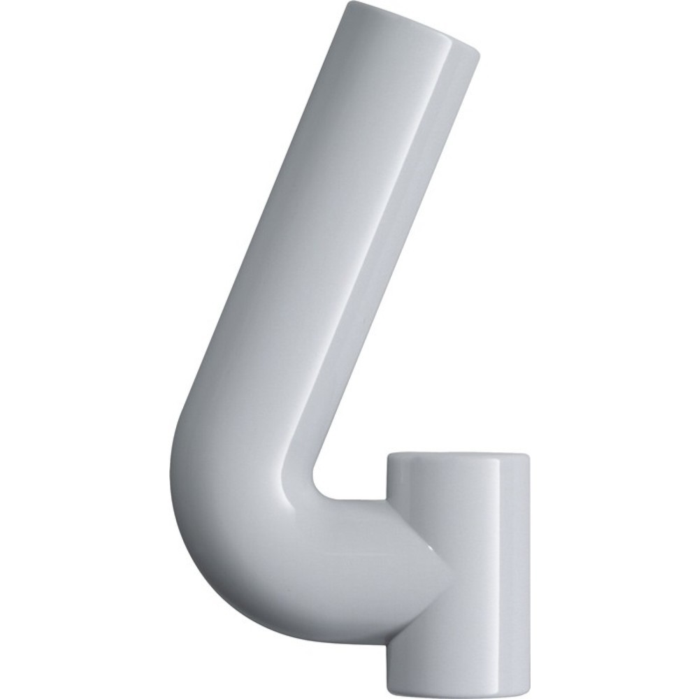 Produktabbildung: HEWI Hausnummer Ziffer 4, 165 mm Ø 33 mm, Spezial-Polyamid 99 reinweiß