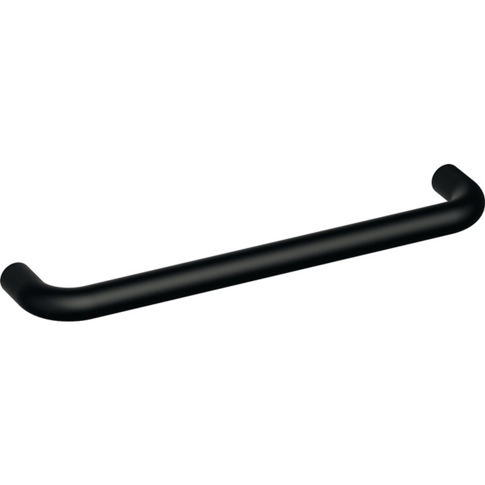 Produktabbildung: HEWI Möbelgriff, 192 mm Ø 13 mm, Polyamid matt 90 tiefschwarz matt