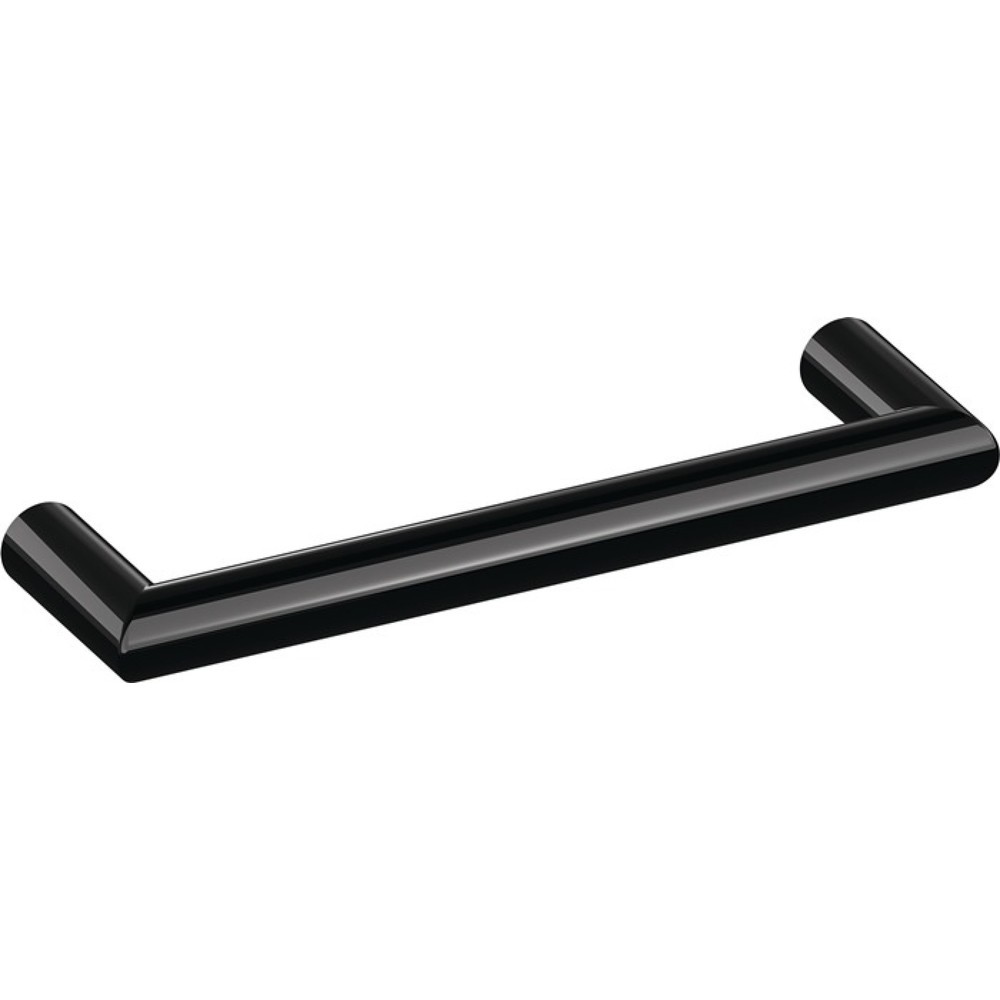 Produktabbildung: HEWI Möbelgriff 562.13.128, 128 mm Ø 13 mm, Kunststoff 90 tiefschwarz