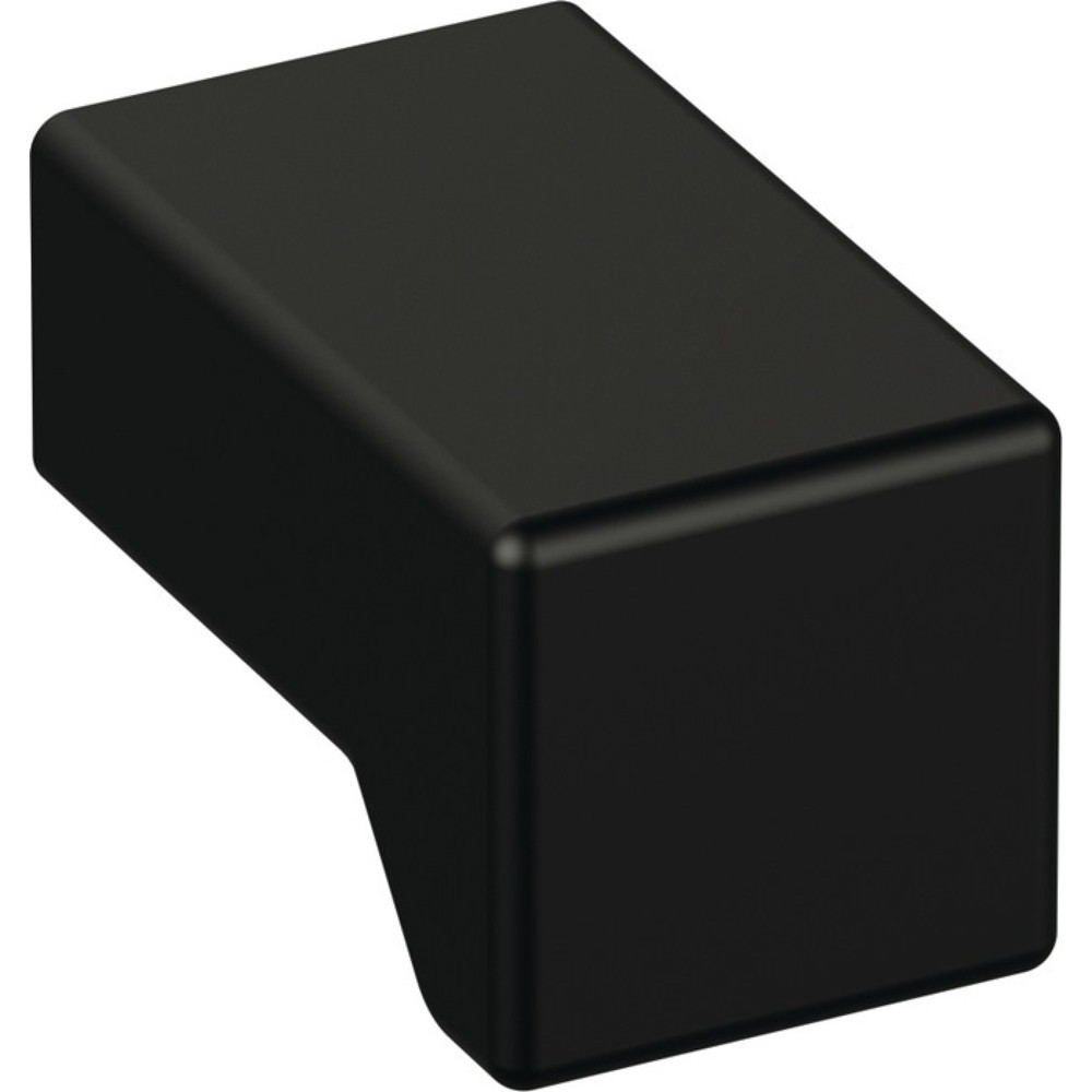 Produktabbildung: HEWI Möbelknopf 547.15B, 90 tiefschwarz matt, Kunststoff