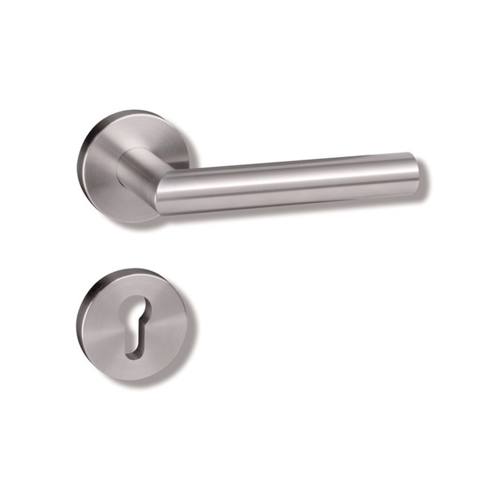 Produktabbildung: HEWI Rosettengarnitur 162XAH01.230 162XAH01.230, PZ, Edelstahl XA, DIN links / rechts